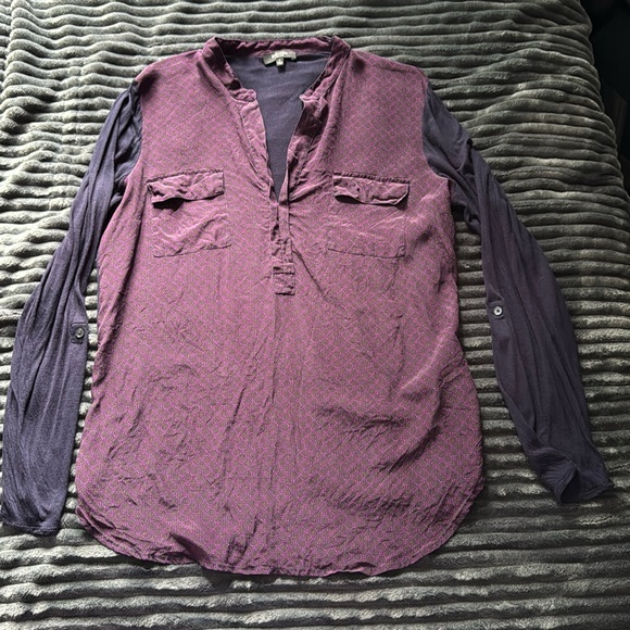 Aritzia Babaton Julien Blouse. Size Large. - Picture 1 of 6